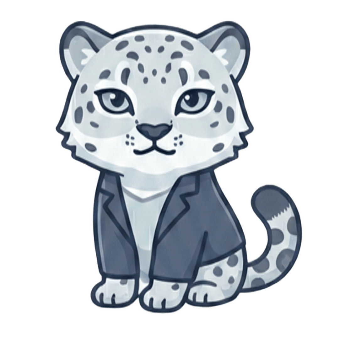 孤高のユキヒョウ